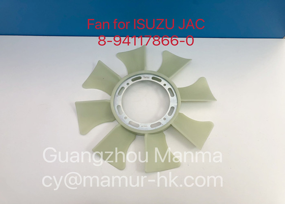 Fan  ISUZU Engine Parts For TFR TFS 4JA1 JAC 4DA1 8-94117866-0