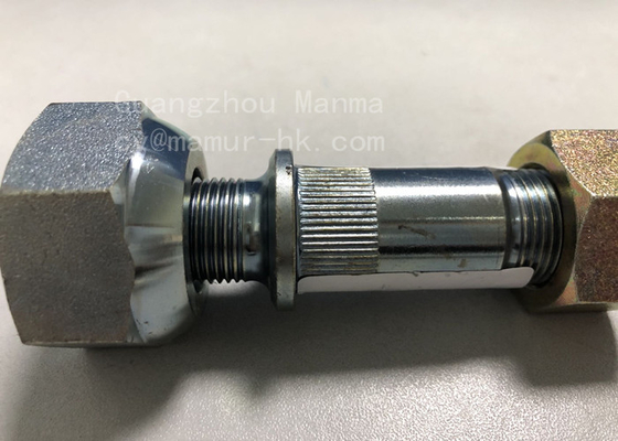 Axle Wheel Pin And Nut ISUZU Chassis Parts For NPR NQR 8-97081585-2