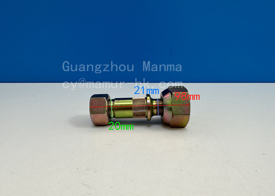 Axle Wheel Pin And Nut ISUZU Chassis Parts For NPR NNR 8-97081584-2