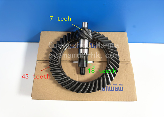 Rear Final Drive Gear Set JAC Spare Parts For JAC 1040 7:43