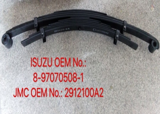 Leaf Spring Assembly ISUZU Chassis Parts For NKR JMC 1040 8-97070508-1