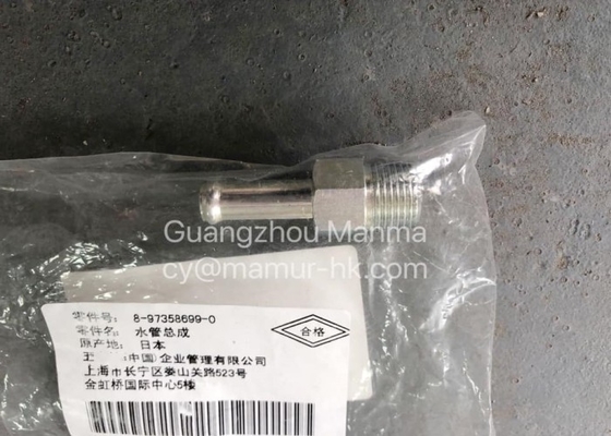 Turbocharger Water Return Pipe  ISUZU Engine Parts For 4HK1 8-97358699-0