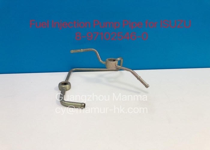 Fuel Injection Pump Pipe ISUZU Engine Parts For 4JB1 8-97102546-0