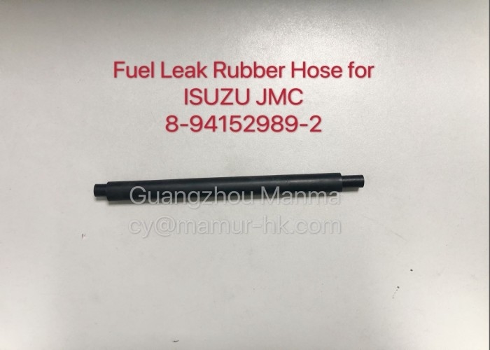 Engine Parts Fuel Leak Rubber Hose For ISUZU 4JB1 JMC 493 8-94152989-2