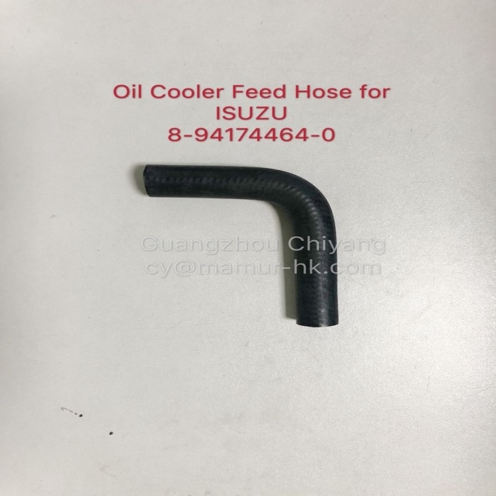 8-94174464-0 ISUZU Engine Parts Oil Cooler Feed Hose For NKR 4JB1