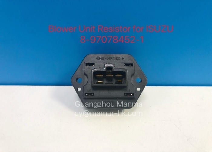Blower Unit Resistor ISUZU Chassis Parts For PICKUP TFR TFS 8-97078452-1