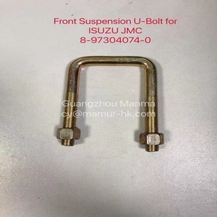 Chassis Parts Suspension U Bolt For ISUZU NKR NLR JMC 8-97304074-0